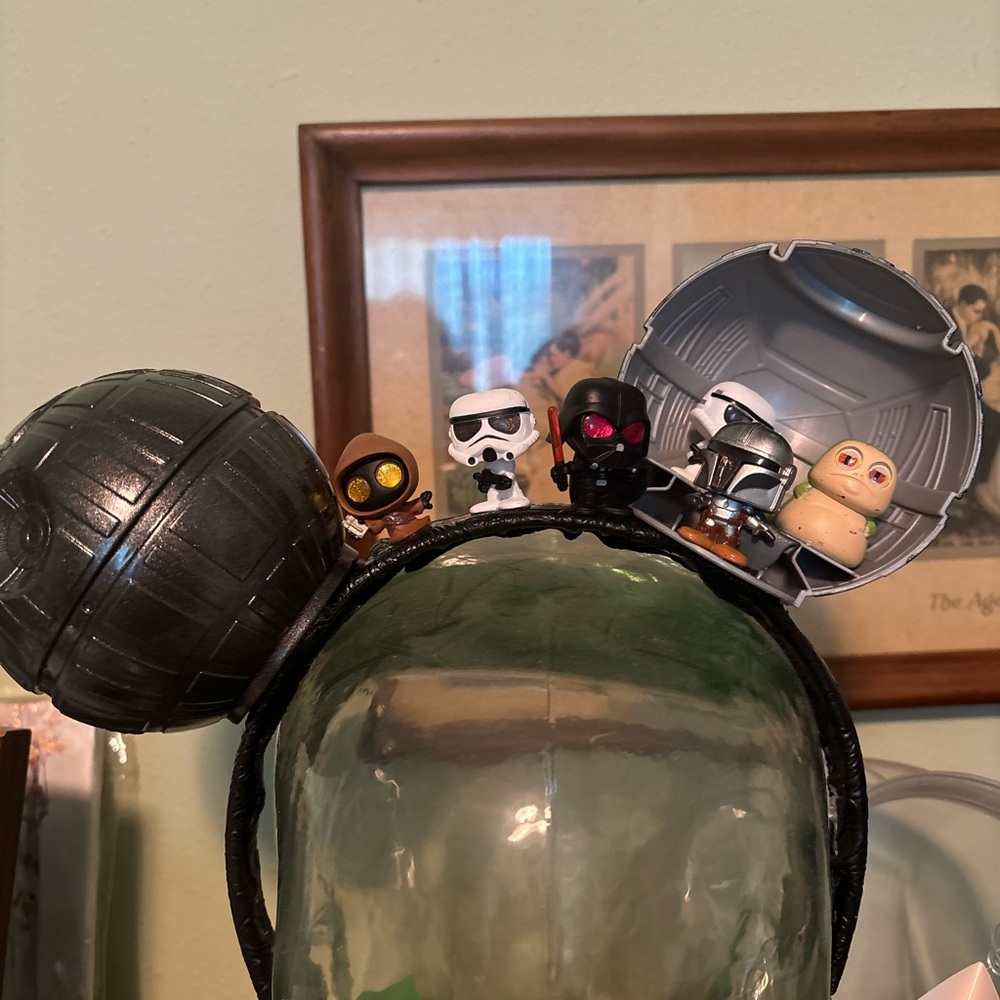 Star Wars Death Star Ears. OOAK and perfect for May the 4th Disney vacation